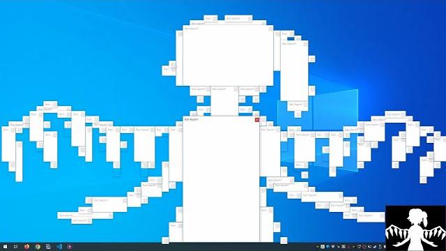 Bad apple but it's a windows virus Bad apple but it's a windows virus