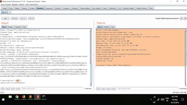 Http request smuggling in pscp.tv and periscope.tv by kherroubi abdelhak (protostar0) on hackerone Http request smuggling in pscp.tv and periscope.tv by kherroubi abdelhak (protostar0) on hackerone