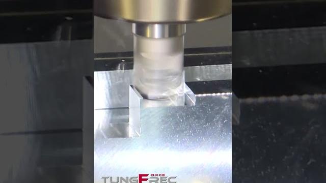 Tungforce-rec - unique v-shaped insert for increased productivity Tungforce-rec - unique v-shaped insert for increased productivity
