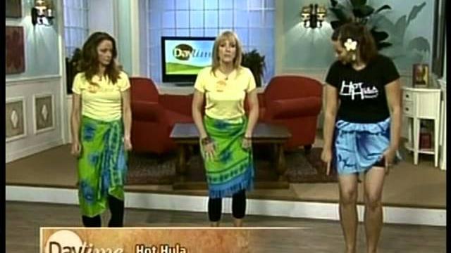 Hot hula on daytime tv with molly Hot hula on daytime tv with molly