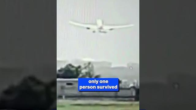 Terrifying cctv footage of air india crash Terrifying cctv footage of air india crash