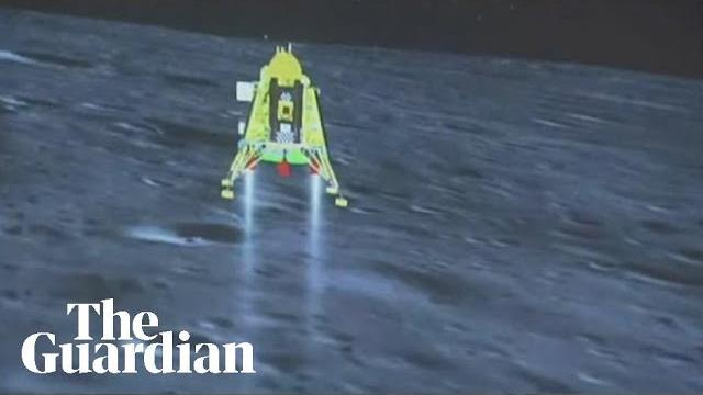 India's chandrayaan-3 makes historic moon landing India's chandrayaan-3 makes historic moon landing