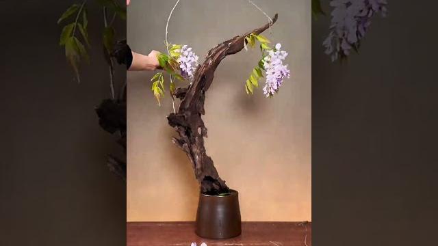 紫藤挂云木,花蔓宜阳春。 紫藤挂云木,花蔓宜阳春。
