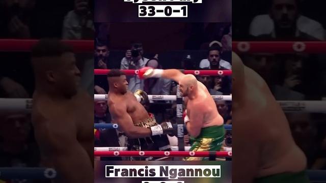 Francis ngannou vs tyson fury | fight highlights #fury #ngannou #fight #sports #boxing #shorts Francis ngannou vs tyson fury | fight highlights #fury #ngannou #fight #sports #boxing #shorts