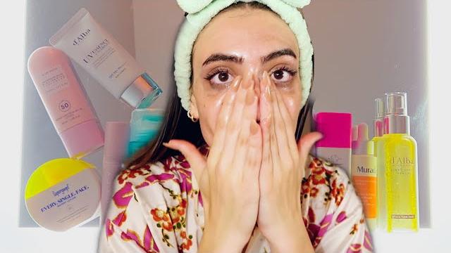 My night time skincare routine My night time skincare routine