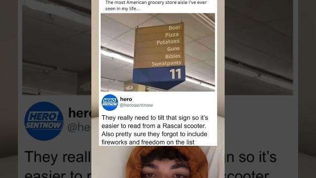 Most american store aisle Most american store aisle