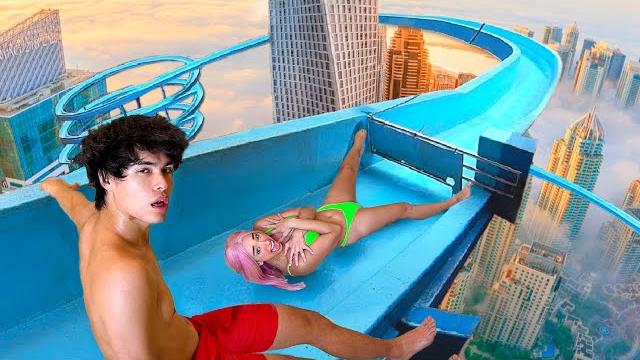Last to leave waterpark wins $100,000!! Last to leave waterpark wins $100,000!!