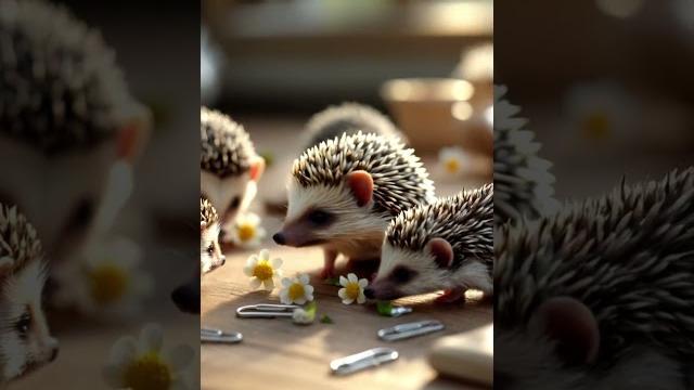 Mini hedgehogs #animals #animalvideos #realisticanimals #youtub #cuteanimals #microworld #shorts Mini hedgehogs #animals #animalvideos #realisticanimals #youtub #cuteanimals #microworld #shorts