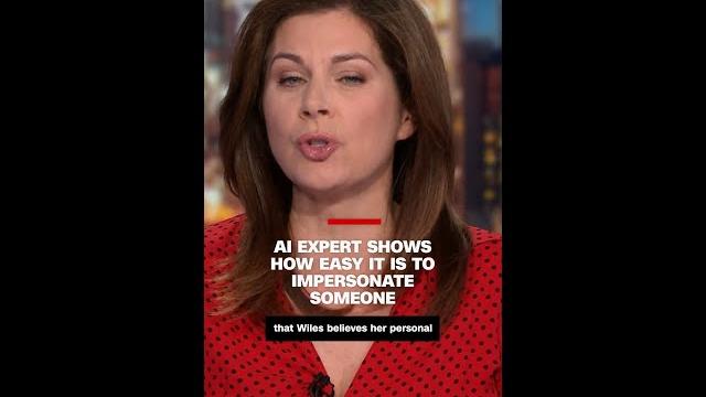 Ai expert shows how easy it is to impersonate someone Ai expert shows how easy it is to impersonate someone