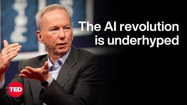 The ai revolution is underhyped | eric schmidt | ted The ai revolution is underhyped | eric schmidt | ted