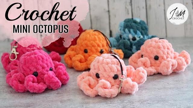 Super cute & easy crochet mini octopus tutorial *no sew* crochet amigurumi, mini octo #plushies Super cute & easy crochet mini octopus tutorial *no sew* crochet amigurumi, mini octo #plushies