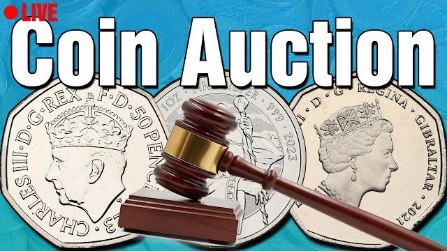 Coin auction (and bonus 50p coin hunt) - live Coin auction (and bonus 50p coin hunt) - live