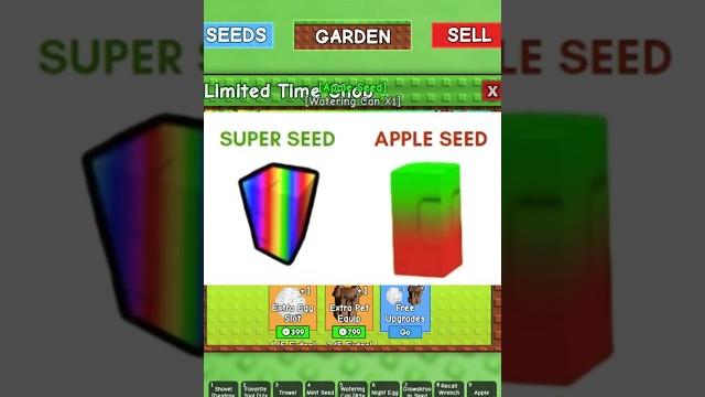 Grow a garden | super seed in forever pack do not make the same mistake | blood moon | new update Grow a garden | super seed in forever pack do not make the same mistake | blood moon | new update