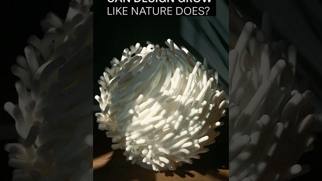 Can design grow like nature does? #3dprinting Can design grow like nature does? #3dprinting