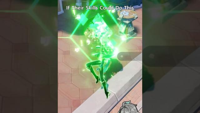 If elemental skills could do this in genshin impact If elemental skills could do this in genshin impact