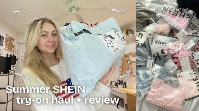 Shein summer try-on haul & honest review Shein summer try-on haul & honest review