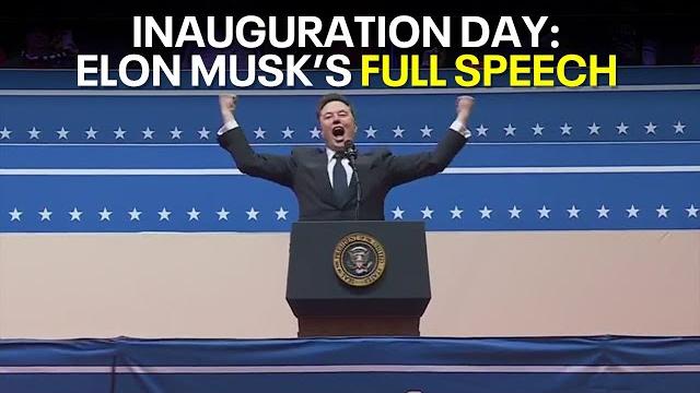 Elon musk speaks after trump inauguration: full speech Elon musk speaks after trump inauguration: full speech