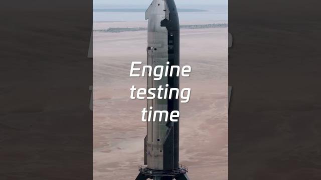 This starship has been testing a lot! This starship has been testing a lot!