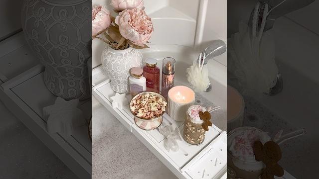 Girly winter bath routine ️️ #asmr #bathroutine #bathtime #christmas #pinkaesthetic #winter Girly winter bath routine ️️ #asmr #bathroutine #bathtime #christmas #pinkaesthetic #winter