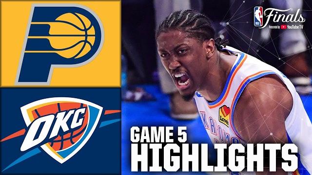 Nba finals game 5: indiana pacers vs. oklahoma city thunder | full game highlights | nba on espn Nba finals game 5: indiana pacers vs. oklahoma city thunder | full game highlights | nba on espn