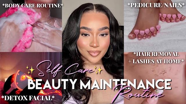 Self care beauty maintenance routine ️ pedicure, full body care routine, skin care, lashes, etc! Self care beauty maintenance routine ️ pedicure, full body care routine, skin care, lashes, etc!