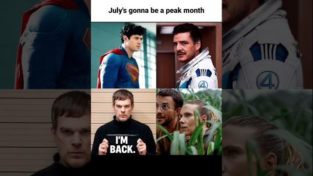 July's about to be a peak month for cinema #dexter #superman #cinephile #cinema #movies #fyp July's about to be a peak month for cinema #dexter #superman #cinephile #cinema #movies #fyp