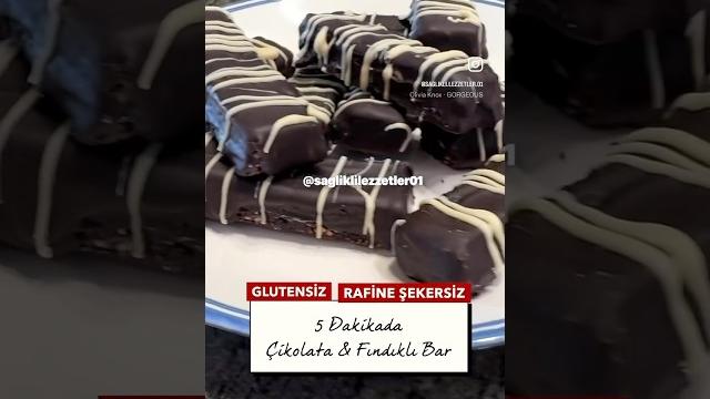 5 dakikada çikolata & fındıklı bar( rafine şekersiz, glutensiz, pişmeyen) tarifi açıklamada #fyp 5 dakikada çikolata & fındıklı bar( rafine şekersiz, glutensiz, pişmeyen) tarifi açıklamada #fyp