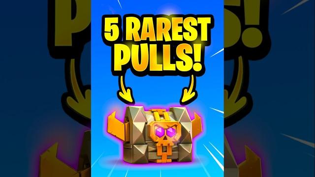5 rarest chest rewards! #clashofclans 5 rarest chest rewards! #clashofclans