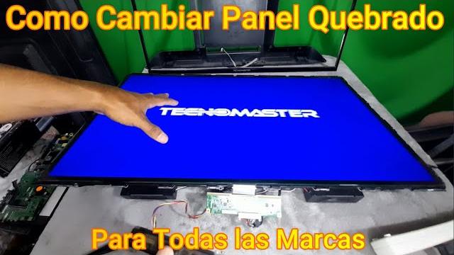 Tutorial de como cambiar panel quebrado o (pantalla rota)para todas las marcas, causas y solución Tutorial de como cambiar panel quebrado o (pantalla rota)para todas las marcas, causas y solución