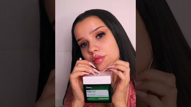 Nadina ioana #asmr short skincare #shorts #shortsviral Nadina ioana #asmr short skincare #shorts #shortsviral