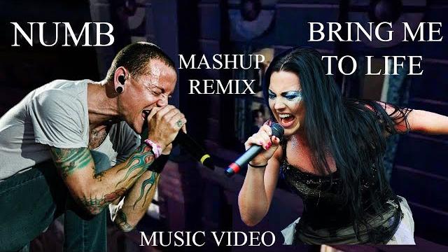 Linkin park & evanescence - numb life (official video) - mashup numb & bring me to life Linkin park & evanescence - numb life (official video) - mashup numb & bring me to life