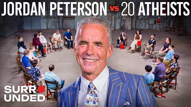 Jordan peterson vs 20 atheists | surrounded Jordan peterson vs 20 atheists | surrounded