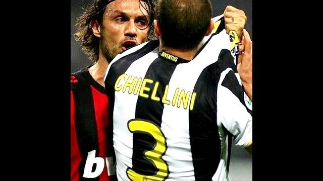 Chiellini vs players + maldini Chiellini vs players + maldini