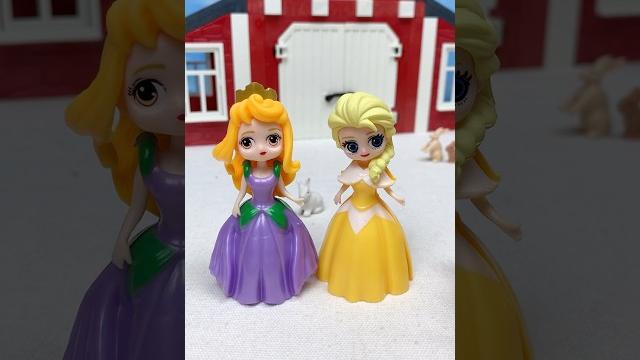 Satisfying miniature cute princess set toys | asmr video #princessdisney #elsa #aurora #asmrvideo Satisfying miniature cute princess set toys | asmr video #princessdisney #elsa #aurora #asmrvideo