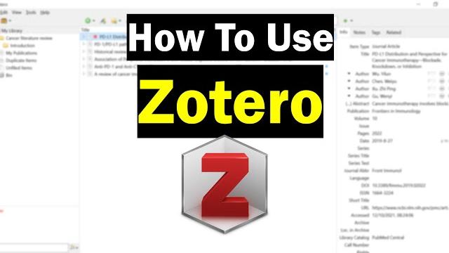 How to use zotero (a complete beginner's guide) How to use zotero (a complete beginner's guide)