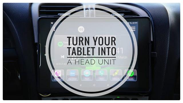 Turn your tablet into a head unit Turn your tablet into a head unit