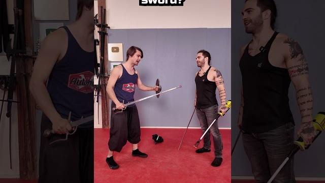 Shockingly effective sword technique!#sword #funny #meme Shockingly effective sword technique!#sword #funny #meme
