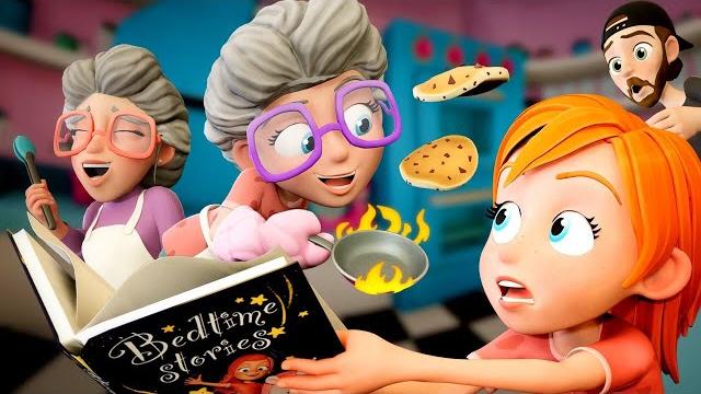 Bedtime stories with rita & betty!! new cooking show cartoon! night time routine with adley and dad Bedtime stories with rita & betty!! new cooking show cartoon! night time routine with adley and dad