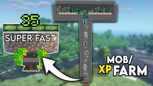Minecraft: easy mob xp farm tutorial! 1.19 (without mob spawner) Minecraft: easy mob xp farm tutorial! 1.19 (without mob spawner)