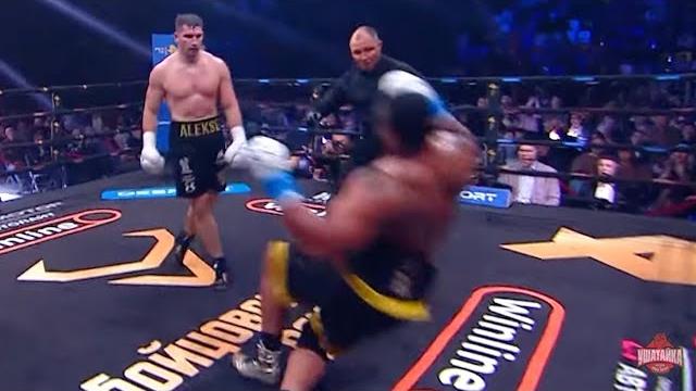 Папин нокаутировал бойца 150 кг после нокдауна! / алексей папин vs грег харди полный бой Папин нокаутировал бойца 150 кг после нокдауна! / алексей папин vs грег харди полный бой