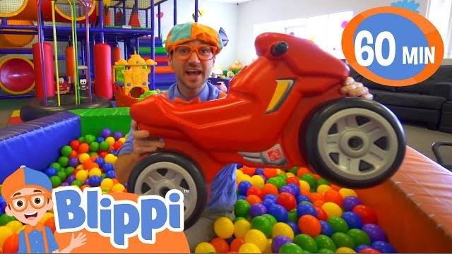 Learning with blippi at an indoor playground! | educational videos for kids Learning with blippi at an indoor playground! | educational videos for kids