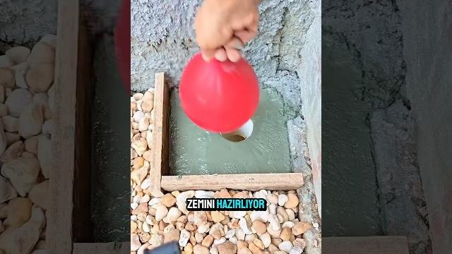 Evde yağmur suyu drenaj kutusu yapımı: sadece bir balon yeter mi? (rafael_pedreiro.bg) Evde yağmur suyu drenaj kutusu yapımı: sadece bir balon yeter mi? (rafael_pedreiro.bg)