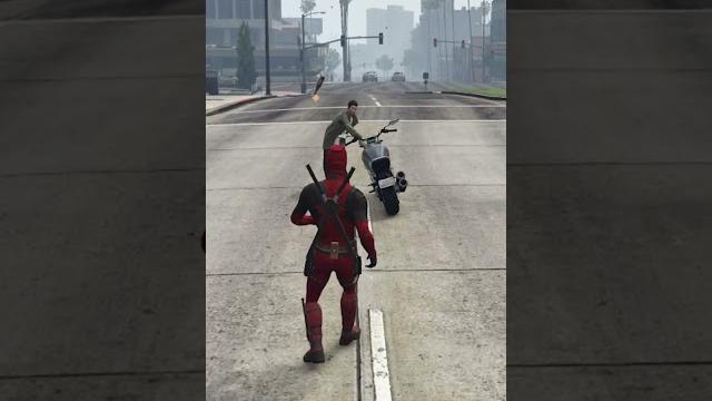 Trolling as deadpool in gta 5 #shorts #gta5rp Trolling as deadpool in gta 5 #shorts #gta5rp