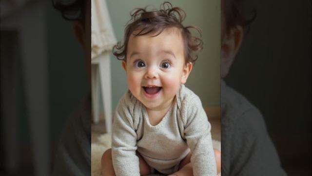 Adorable baby sings for the firts time! #baby Adorable baby sings for the firts time! #baby