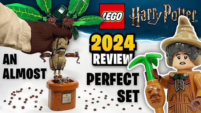 Lego harry potter mandrake (76433) - 2024 set review - an almost perfect botanical set! Lego harry potter mandrake (76433) - 2024 set review - an almost perfect botanical set!