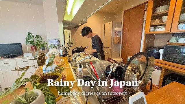 Cozy rainy day in japan making japan's most loved home dish, introvert's outing, playing switch Cozy rainy day in japan making japan's most loved home dish, introvert's outing, playing switch