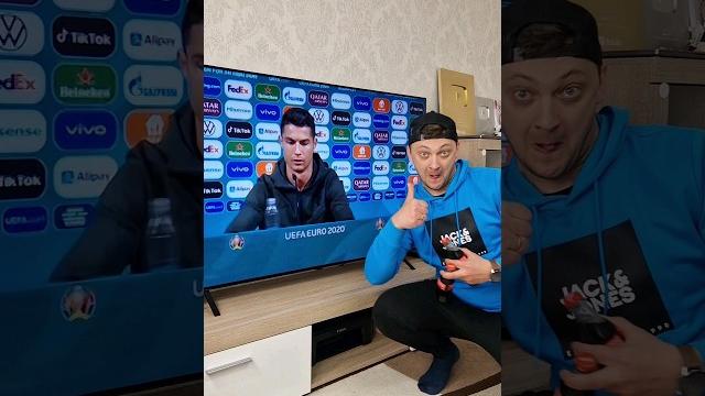 Cr7 funny moment #shorts #cr7 #cocacola Cr7 funny moment #shorts #cr7 #cocacola