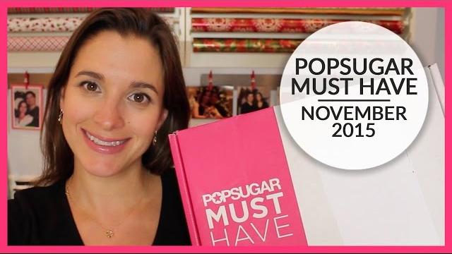 Open box | popsugar must have | november 2015 Open box | popsugar must have | november 2015