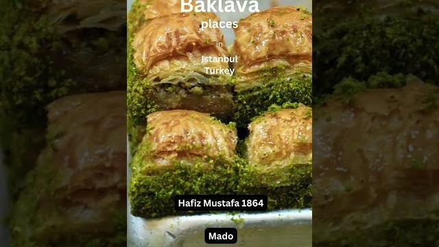 Top 5 baklava places in istanbul, turkey! Top 5 baklava places in istanbul, turkey!