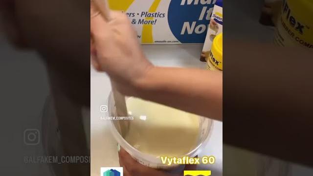 Vytaflex60 v-polymer technology, flexible pu elastomer system for creating molds for cement casting Vytaflex60 v-polymer technology, flexible pu elastomer system for creating molds for cement casting